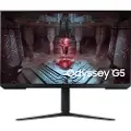 Samsung Odyssey G5 S32CG510EU - G51C Series - LED-skjerm - gaming - 32 - 2560 x 1440 QHD @ 165 Hz - VA - 300 cd/m² - 3000:1 - HDR10 - 1 ms - 2xHDMI, DisplayPort - svart