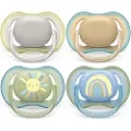 Philips AVENT Ultra air pacifier SCF085/65 - 4 pcs