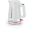 Bosch TWK3M121, 1,7 L, 2400 W, Hvit, Plast