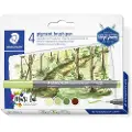 Staedtler Brush Pens "Forest Colours" 4 pcs