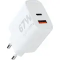 Xtorm 67W GaN2 Ultra Home Charger USB-C PD/USB-A White