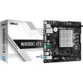 Asrock N100DC-ITX - Hovedkort - mini-ITX - Intel N-series N100 - Gigabit LAN - innbygd grafikk - HD-lyd (8-kanalers)