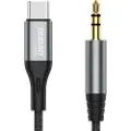 Dudao L11PROT 3.5mm Jack to USB-C cable 1m grå