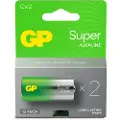 GP Super Alkaline Batteri C/LR14/14A 2-pakk