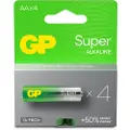 GP Super G-Tech LR6/AA alkaliske batterier - 4 stk.
