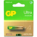 GP Ultra Alkaline AAA-batteri LR03/24AU 4-pakk