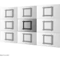 NeoMounts WL95-800BL1 - Monteringssett (veggmontering) - for flatpanel - stål - svart - skjermstørrelse: 42-70