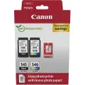 Canon Multipack PG-545 & CL-546 + 50 ark fotopapir
