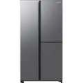 Samsung RH6ACG892DS9 - Kjøleskap/fryser - side-ved-side - Wi-Fi - bredde: 91.2 cm - dybde: 71.6 cm - høyde: 178 cm - 645 liter - Klasse D - rustfritt stål-stil