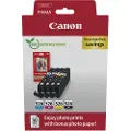 Canon Multipack BK/C/M/Y CLI-526 + 50ark fotopapir