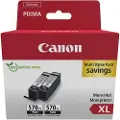 Canon Blekkpatron svart pigment twin pack