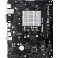 Asrock N100M - Hovedkort - micro ATX - Intel N-series N100 - USB 3.2 Gen 1, USB 3.2 Gen 2 - Gigabit LAN - innbygd grafikk - HD-lyd (8-kanalers)