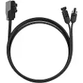 EcoFlow LPV-B-6M, Opladningskabel, Sort, EcoFlow, DELTA, RIVER