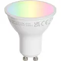 LUEDD Smart GU10 50mm LED-pære klar 4,7W 400 lm 2200-4000K