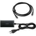 Baseus lader Baseus GaN5 Pro 2xUSB-C + USB + HDMI vegglader, 67W (svart)