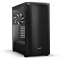 Be quiet! - SHADOW BASE 800 - Midi-tårn - utvidet ATX (E-ATX) - sidepanel med vindu (herdet glass) - ingen strømforsyning (ATX / PS/2) - svart - USB/lyd