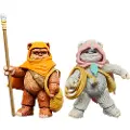 Hasbro Stjernekrigen Wicket W. Warrick Og Kneesaa Ewoks-figurer 9 Cm
