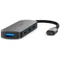 Nedis Ccgb64220gy01 Usb-hub Usb-c M-4x Usb-a H 4-porters Usb 3.2 Gen 1 Usb-drevet 5 Gbps
