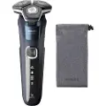 Philips SHAVER Series 5000 S5885/25 Wet & Dry elektrisk barbermaskin, Roterende hode, Blå, SkinIQ, SH71, 2 år, Batteri