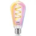 WiZ Connected Filament Edison ST64 6,3W RGB E27, klar
