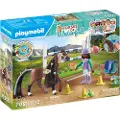 Playmobil Hestesprang Med Zoe Og Blaze-konstruksjonsspill