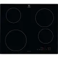 Electrolux Serie 300 LIB60420CK, Sort, Innebygget, 59 cm, Sonebasert induksjon, Glass-keramikk, 4 zone(s)