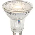 LUEDD GU10 50mm dimbar i Kelvin LED-pære klar 4,9W 400 lm 2200-3000K