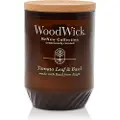 Woodwick - WW ReNew Medium Candle - Tomato Leaf & Basil