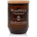Woodwick - WW ReNew Medium Candle - Cherry Blossom & Vanilla