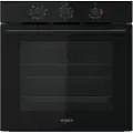 Whirlpool OMK38HU0B - Ovn - innebygd - fordypning - bredde: 56 cm - dybde: 56 cm - høyde: 58.3 cm - med selvrens - Klasse A - svart