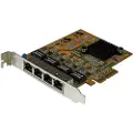 StarTech.com 4-porters Pcie Gigabit Nettverkskort