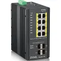 Zyxel Rgs200-12p-zz0101f Poe Switch 8 Porter