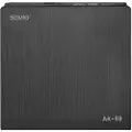Savio AK-59 External slim CD/DVD Recorder R/RW - USB-C/USB-A black, Sort, Stasjonær PC/laptop, DVD±RW, USB Type-C, DVD+RW, DVD+RW DL, DVD-RW, DVD-RW DL, 24x