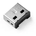 Smartkeeper UL03PKBK, Portblokkering + nøkkel, USB Type-A, Sort, 6 stykker, Polybag, 12,3 mm