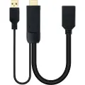 Nanocable 10.16.0205 Usb-a Til Hdmi-adapter