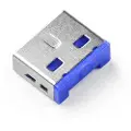 Smartkeeper UL03P1DB, Portblokker, USB Type-A, Blå, Plast, 10 stykker, Polybag
