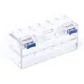 Smartkeeper CSK-NM10/P12, Portblokker, RJ-45, Gjennomsiktig, Plast, 1 stykker, 88 mm
