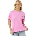 Rip Curl Ocean Tech Relaxed T-skjorte rosa