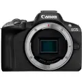 Canon EOS R50 - Content Creator Kit - digitalkamera - speilløst - 24.2 MP - APS-C - 4K / 30 fps - 2.5optisk x-zoom RF-S 18-45 mm F4.5-6.3 IS STM linse - Wi-Fi, Bluetooth - svart