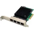 Digitus DN-10136 4-Port 2.5 Gigabit Ethernet network card RJ45 PCI Express Realtek chipset