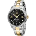 Maserati Successo 44 Mm 3h Black Dial Br Ss+yg Klokke