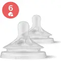 Philips AVENT AVENT Natural Response SCY966/02 Natural Response flaskesmokk, Ortodontisk, Anti-kolikkventil, 2 stykker