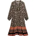 Superdry Printed Langarmet Kort Kjole