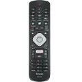Savio RC-10 do TV Philips, TV, IR Kabelfri, Trykknapper, Sort