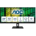AOC U34E2M 34 tommers skjerm HDMI DisplayPort USB