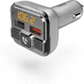 Hama Bluetooth FM-sender for bilradio, håndfrisystem, 2x USB-port (00201631)