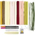 Creativ Company Crepe Paper Håndverkssett
