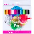 Ecoline Brush Pen set Bright | 10 colours