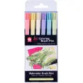 Adlibris Koi Colouring Brush Pen set Pastel | 6 colours