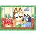 Clementoni Jigsaw Puzzle 4in1 Bluey Gulv